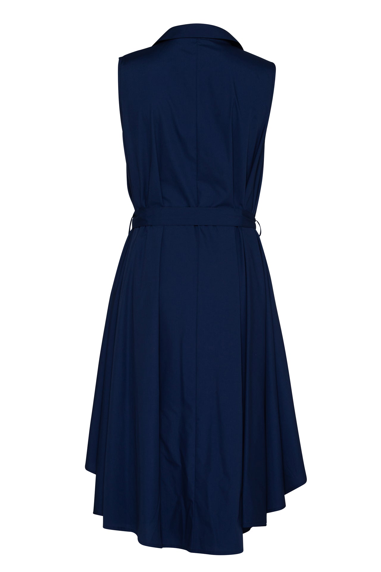 Sleeveless Shirt Dress