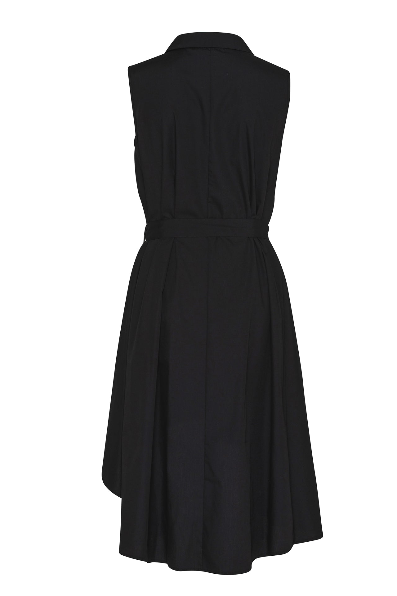 Sleeveless Shirt Dress