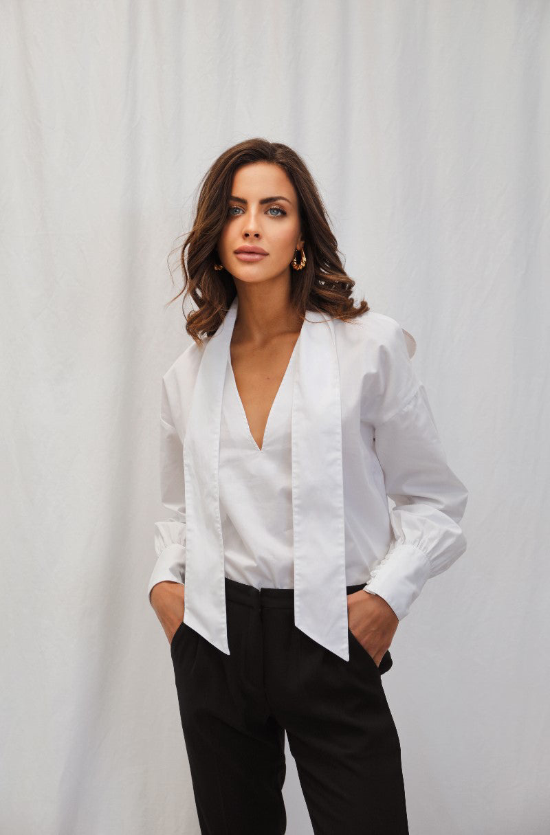 Statement White Shirt