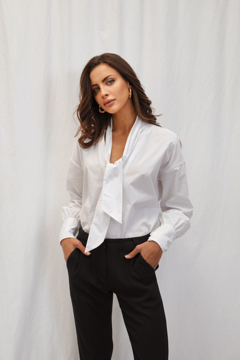 Statement White Shirt