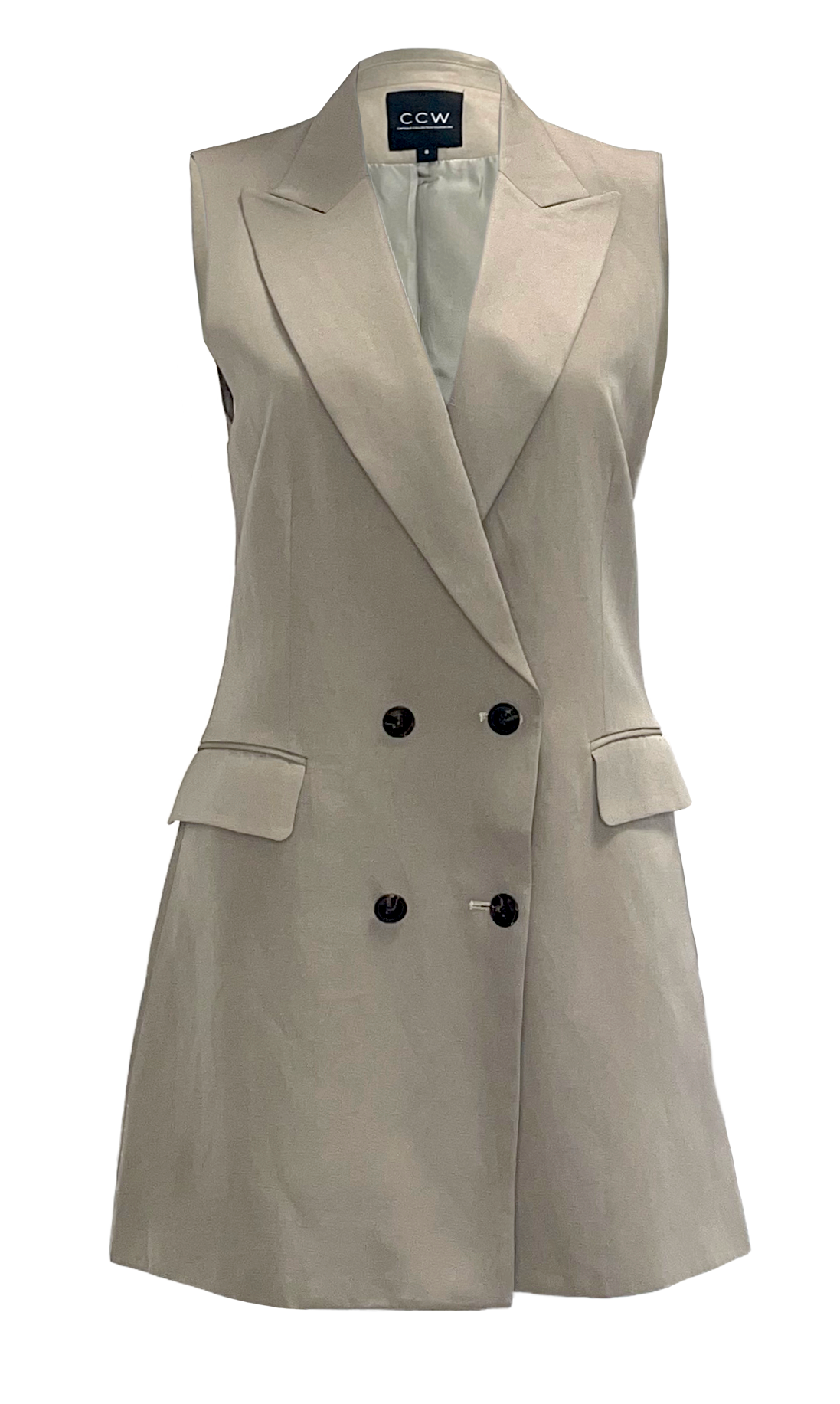 Sleeveless Blazer