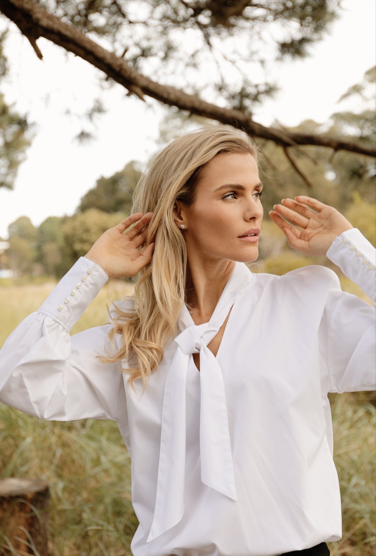 Statement White Shirt