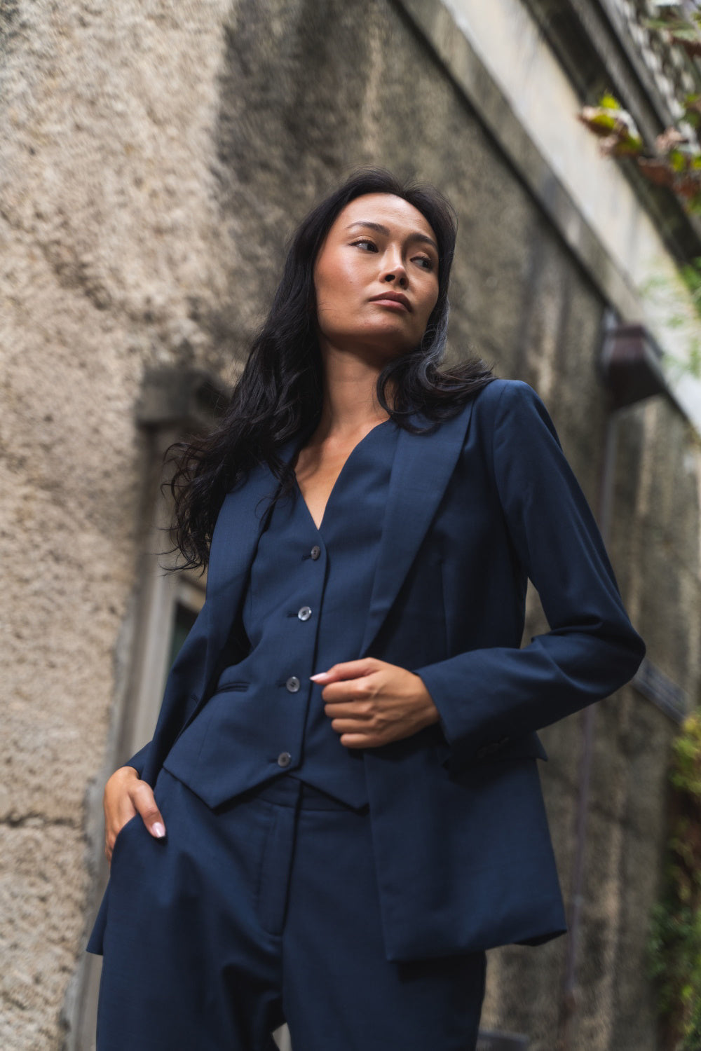 Tailored Blazer with tailored vest