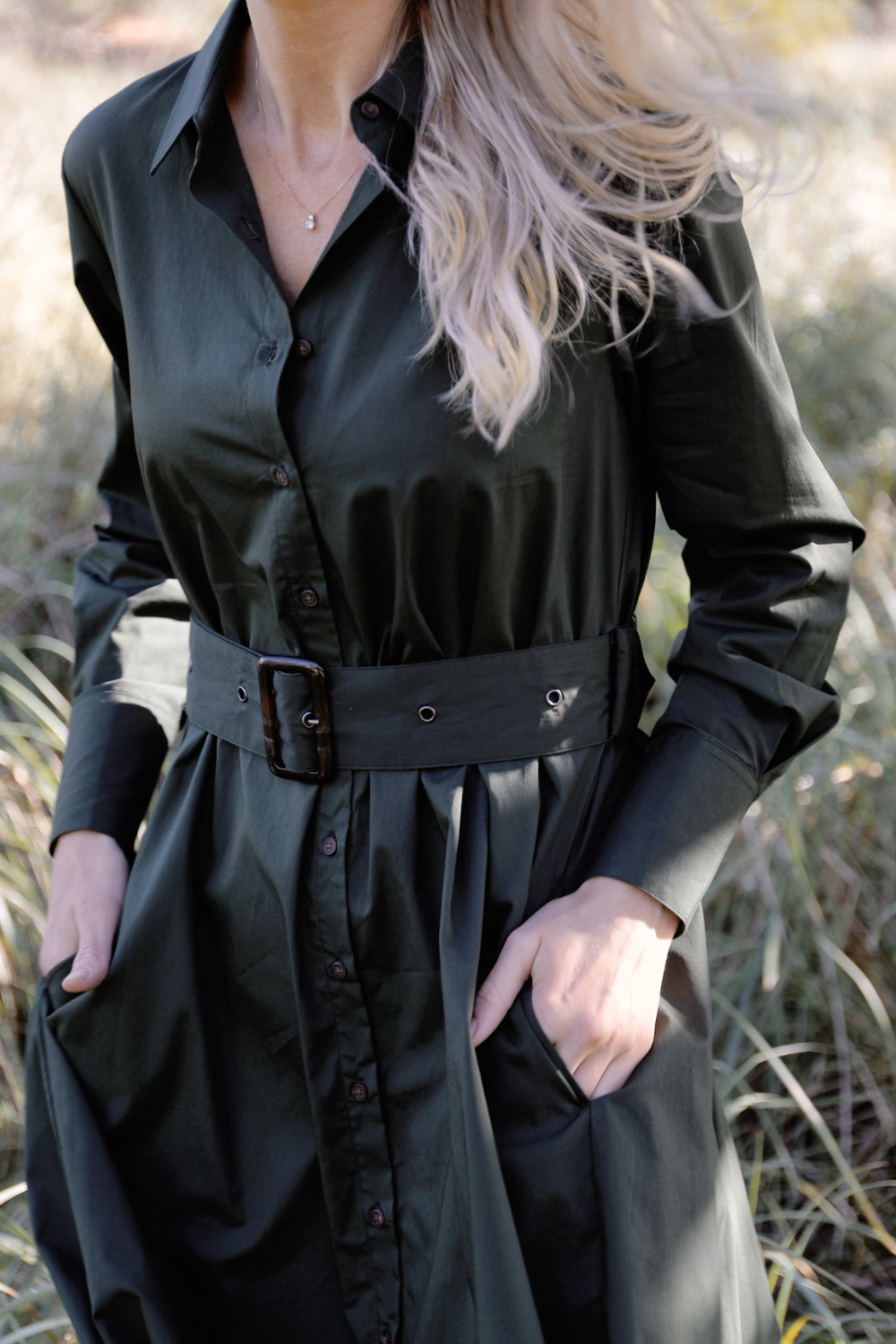 Long Sleeve Shirt Dress