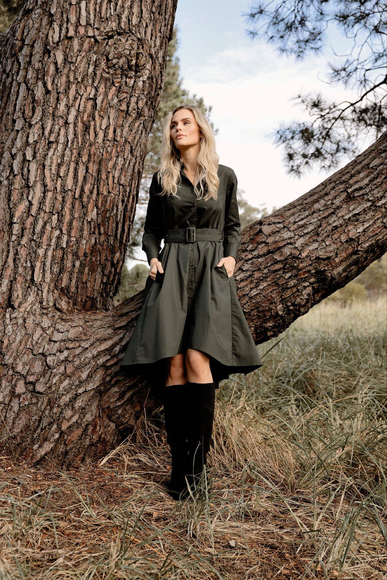 Long Sleeve Shirt Dress