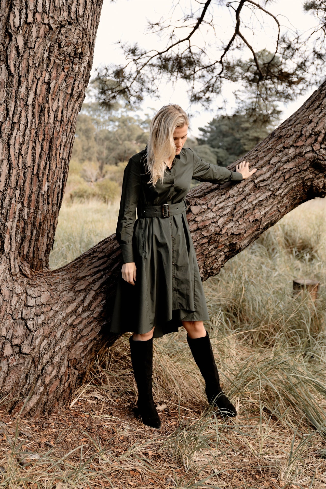 Long Sleeve Shirt Dress