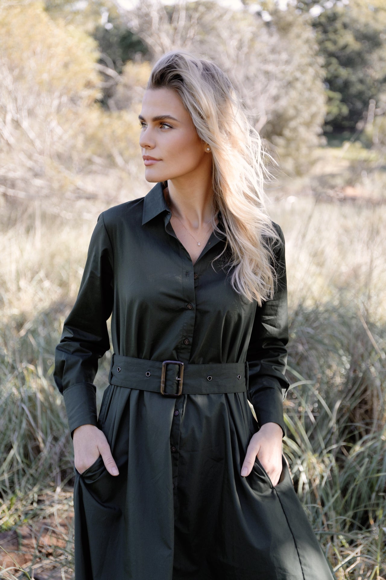 Long Sleeve Shirt Dress