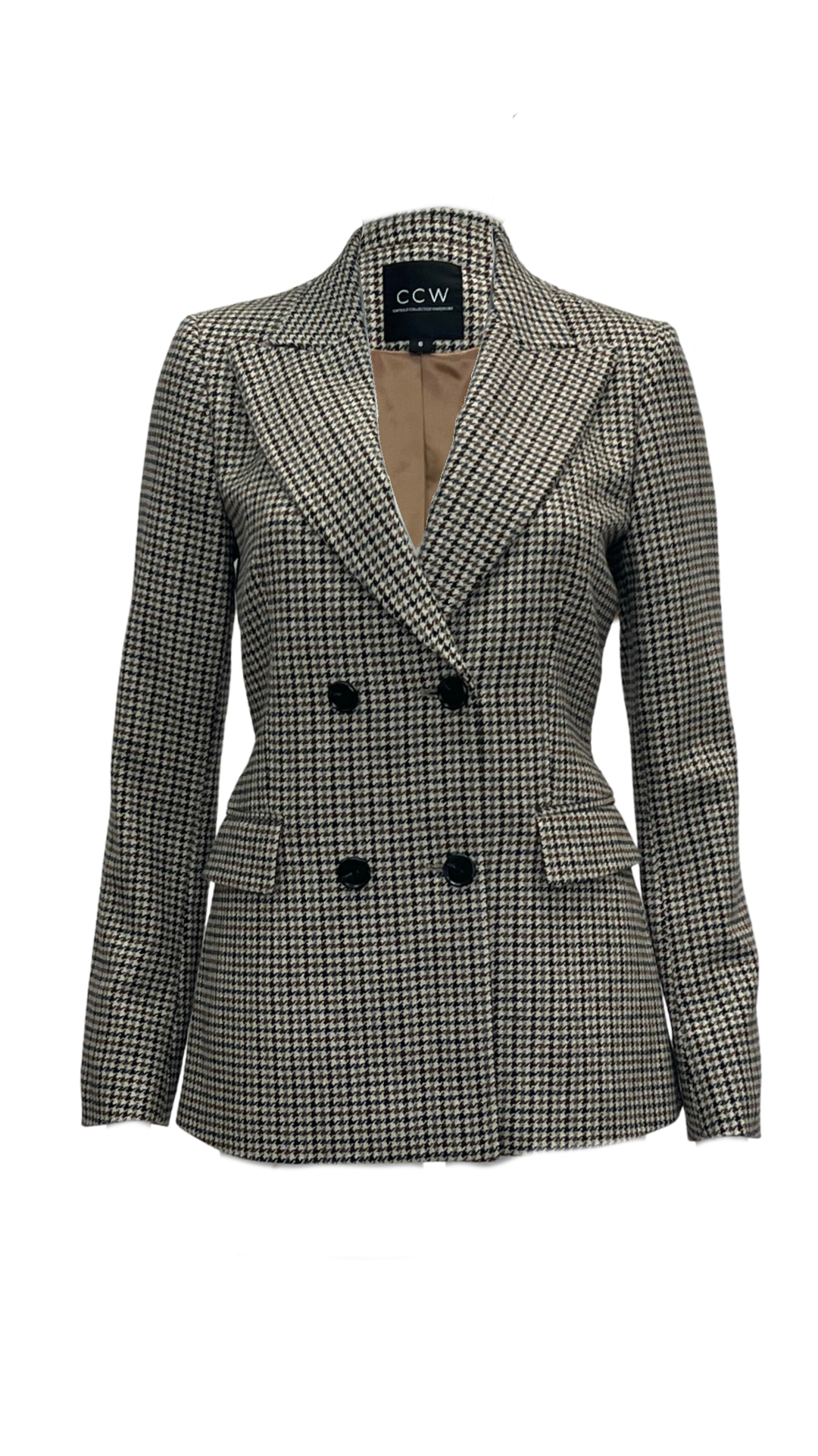 Houndstooth Blazer 