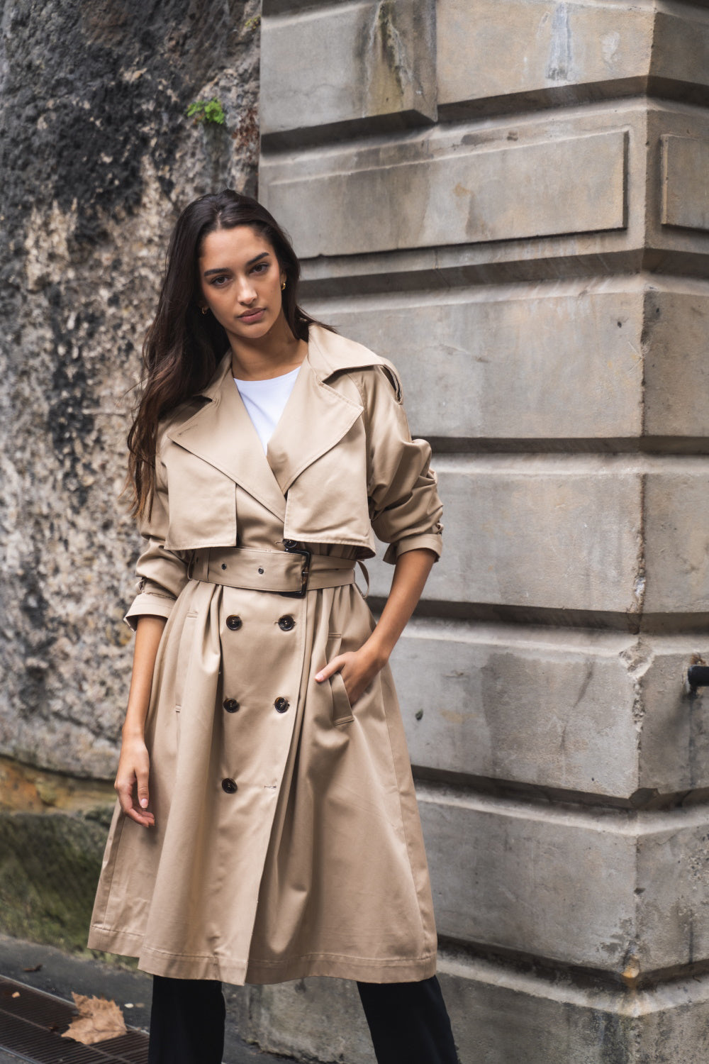 Oversized Trench