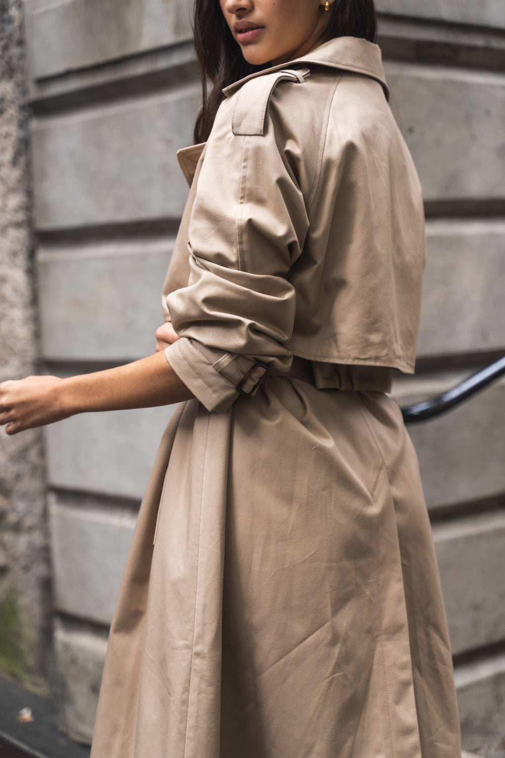 Oversized Trench