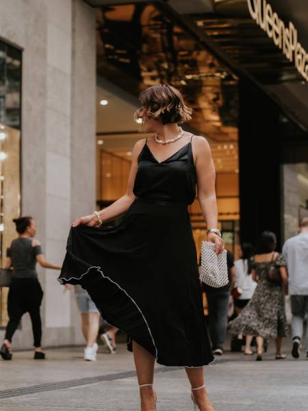 Pleated skirt